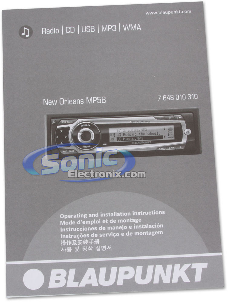 Blaupunkt New Orleans MP58 Image 12