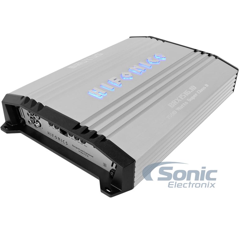 Hifonics Brutus BRX1516.1D + Complete 4 AWG Amp Kit Image 14