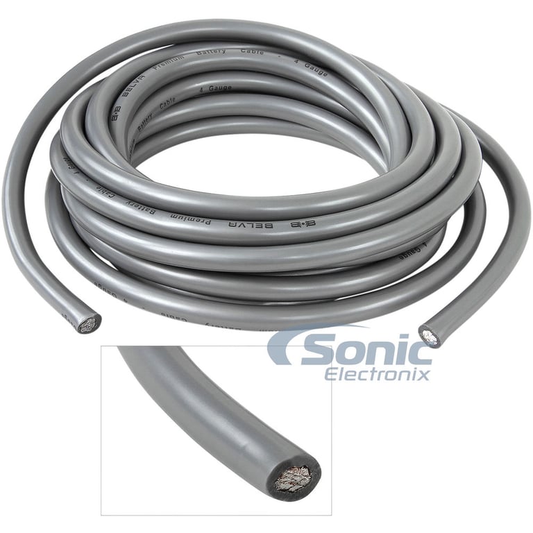 Hifonics HFi1000.1D + Complete 4 AWG Amp Kit Image 19