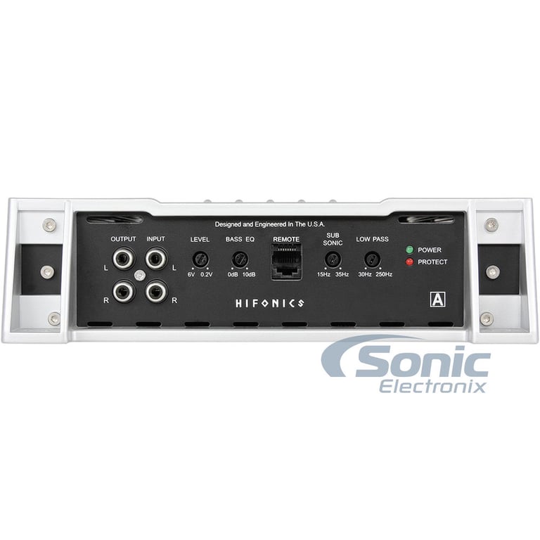 Hifonics HFi1500D 1500W RMS Amplifier + Complete 4 AWG Amp Wiring Kit Image 5