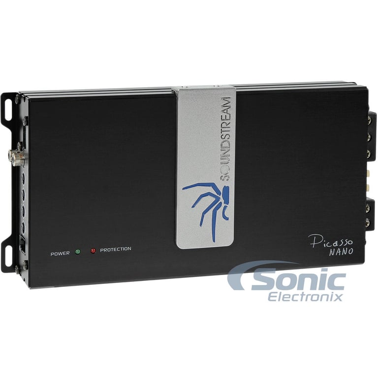Soundstream PN1.650D Monoblock Amplifier w/ Complete 4 AWG Amp Kit Image 2