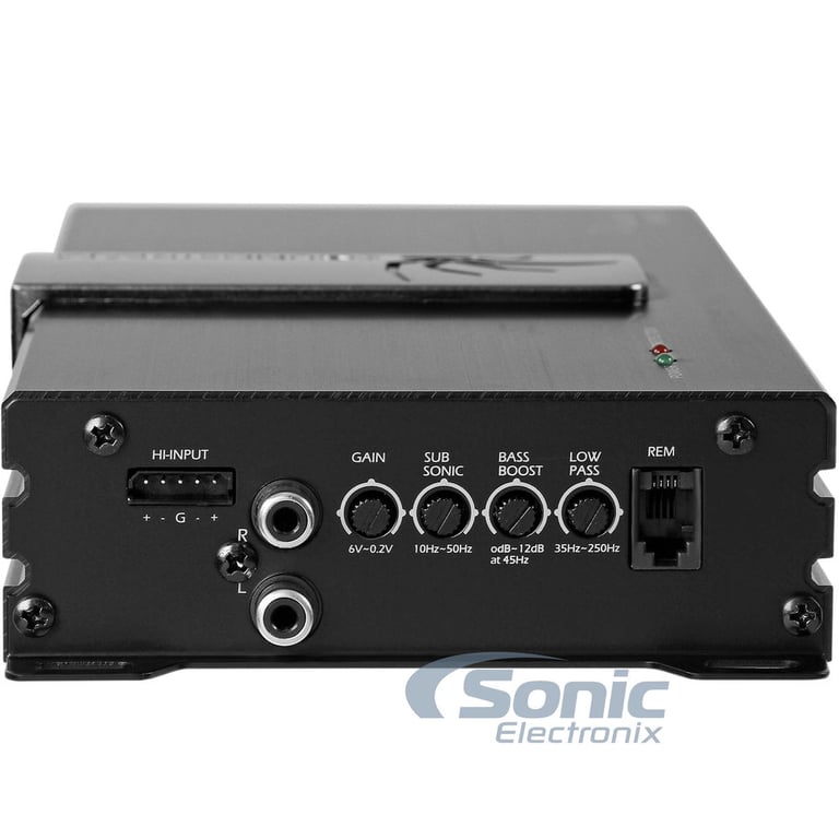 Soundstream PN1.650D Monoblock Amplifier w/ Complete 4 AWG Amp Kit Image 4