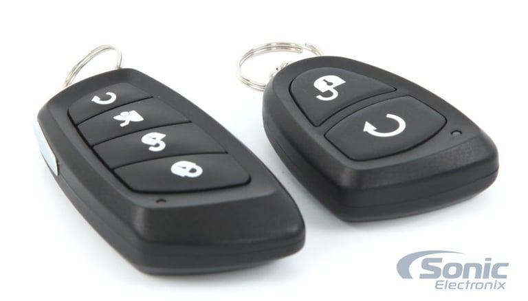 Encore E1 Remote Car Starter Keyless Entry with Omega OL-MDB-ALL Bypass Image 2