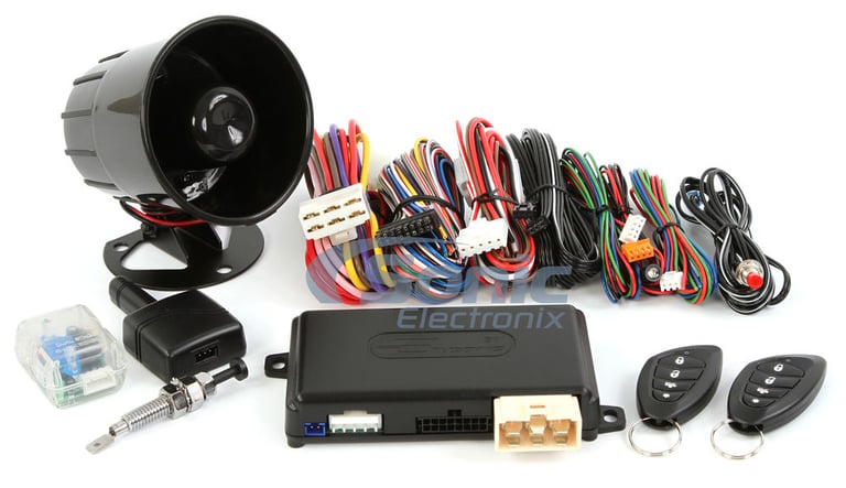 Encore E6 Remote Start Car Alarm with Omega OL-MDB-ALL Bypass Module Image 7