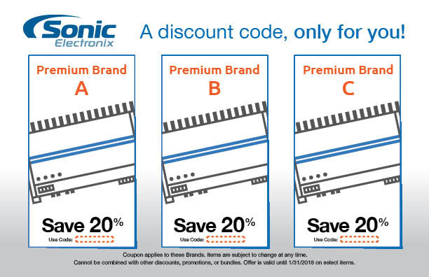 Promotional Amplifier Box Insert Including Special Offers Image 2