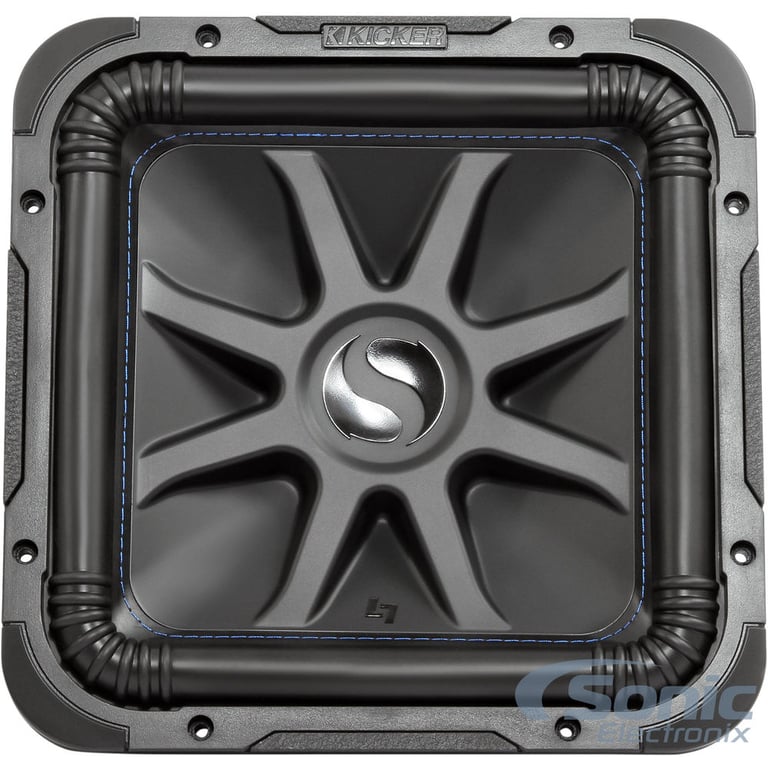 (2) Kicker Solo-Baric L7S124 (44L7S124) + 1500RMS Hifonics HFi1500D Image 2