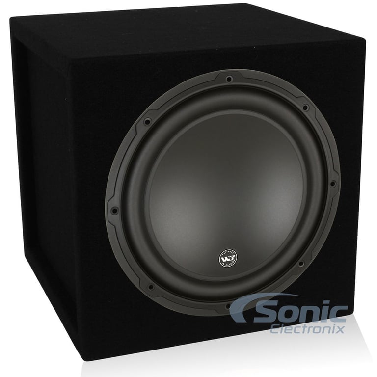 10" JL Audio 10W3v3-2 with Sealed Enclosure Image 1
