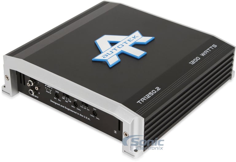 (2) 12" Pioneer TS-W126M 1300W Subs + TA1250.2 Amplifier + Enclosure + Wire Kit Image 6