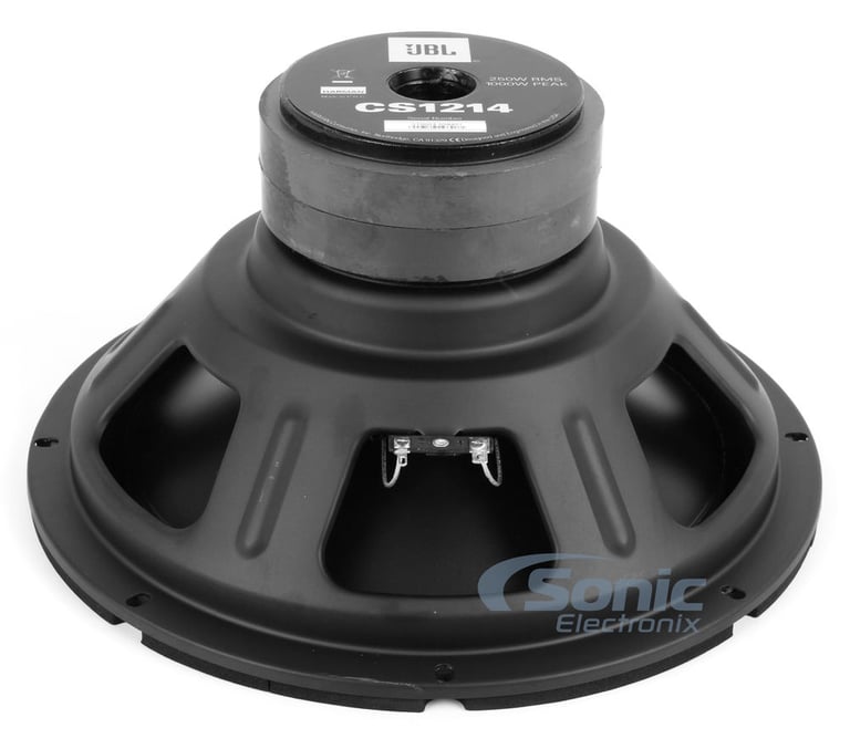 (2) JBL CS1214 12" 250W RMS Subwoofer Bundle 1000W Peak Image 4