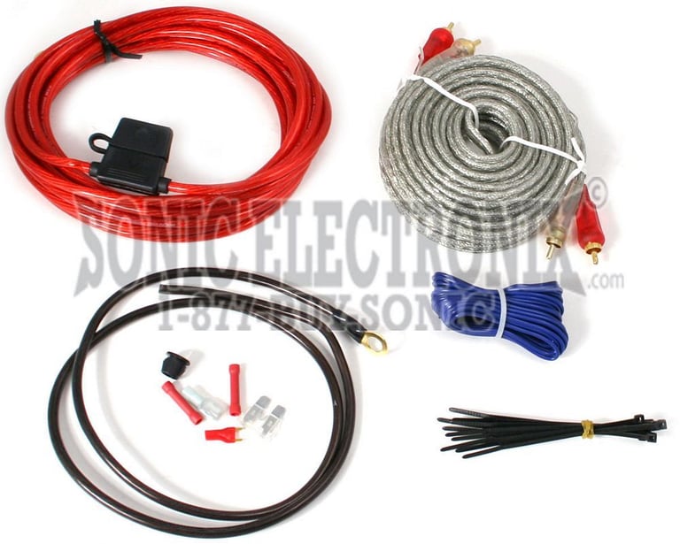 Rockford Fosgate RP1715-C 10 Gauge Amp Kit Image 1