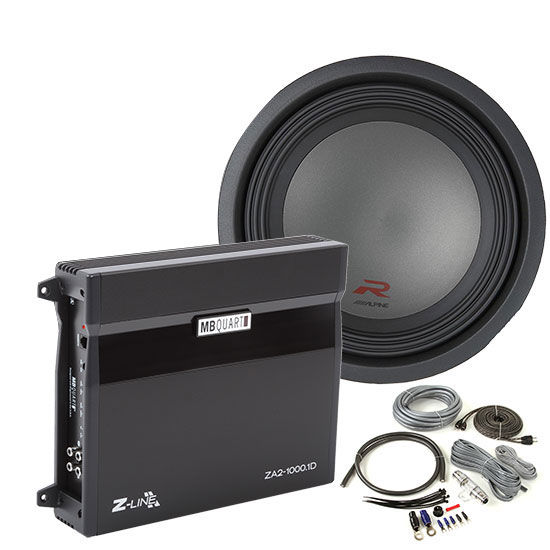 Alpine R-W12D2 + ZA2-1000.1D + Belva BAK42BK Image 1