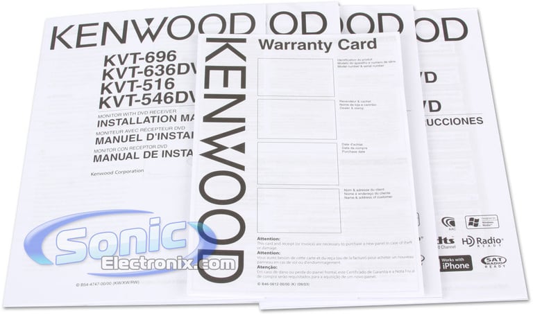 Kenwood KVT-516 Image 8