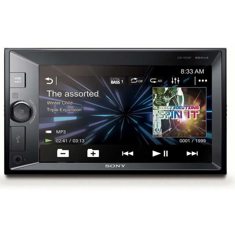 Sony XAV-V631BT Double DIN Stereo For 1999-2002 Chevy Trucks Image 3