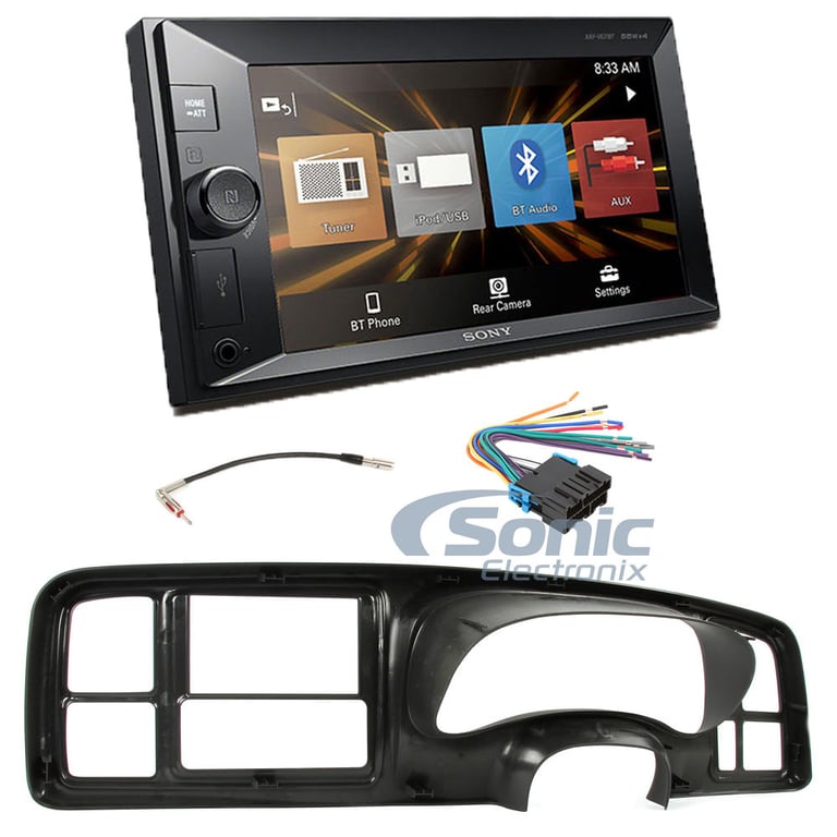 Sony XAV-V631BT Double DIN Stereo For 1999-2002 Chevy Trucks Image 1