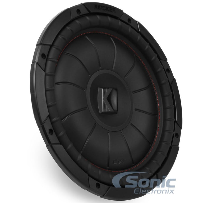 Kicker 12" CompVT Subwoofer + Sealed Enclosure + Speaker Wire Image 2