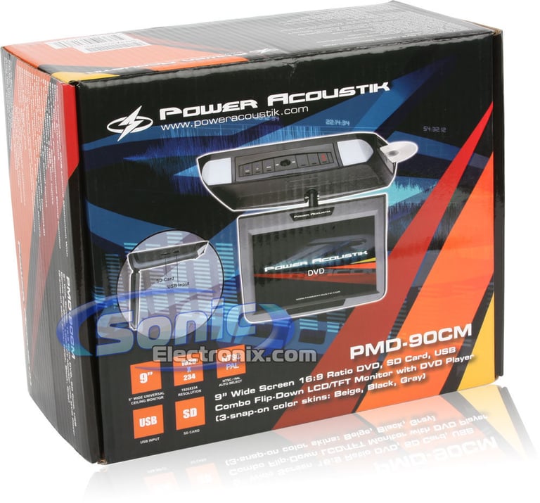 Power Acoustik PMD-90CM (Black/Gray/Beige Skins Included) Image 15
