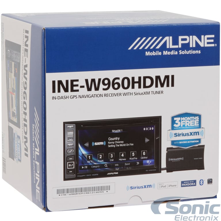 Alpine INE-W960HDMI Navigation + FREE Backup Camera and Installation Tools Image 5