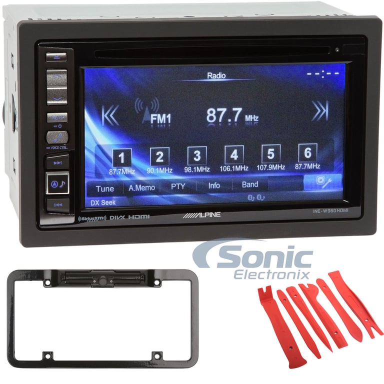 Alpine INE-W960HDMI Navigation + FREE Backup Camera and Installation Tools Image 1