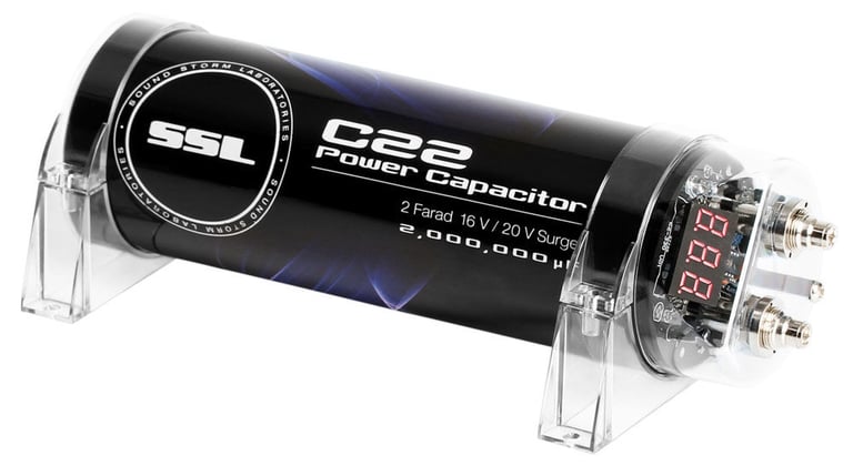 Sound Storm Labs (SSL)  2 Farad Capacitor C22 Image 1