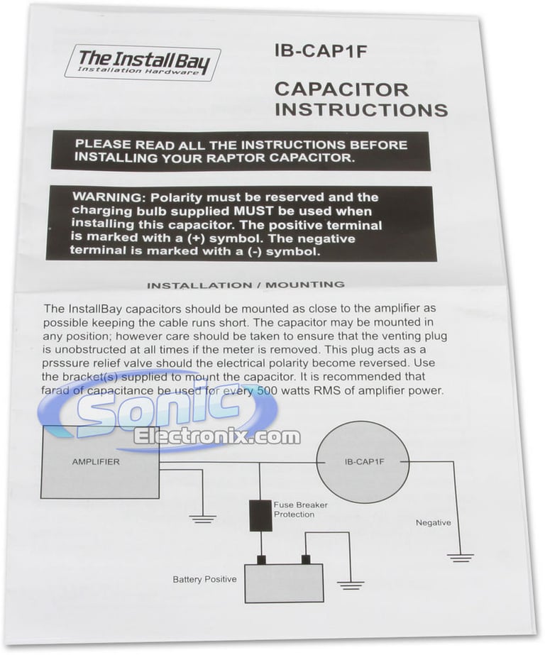 Install Bay IB-CAP1F Open Box Complete (Very Good, Used) Image 5