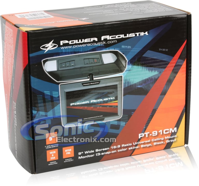Power Acoustik PT-91CM (Black/Gray/Beige Skins Included) Image 13
