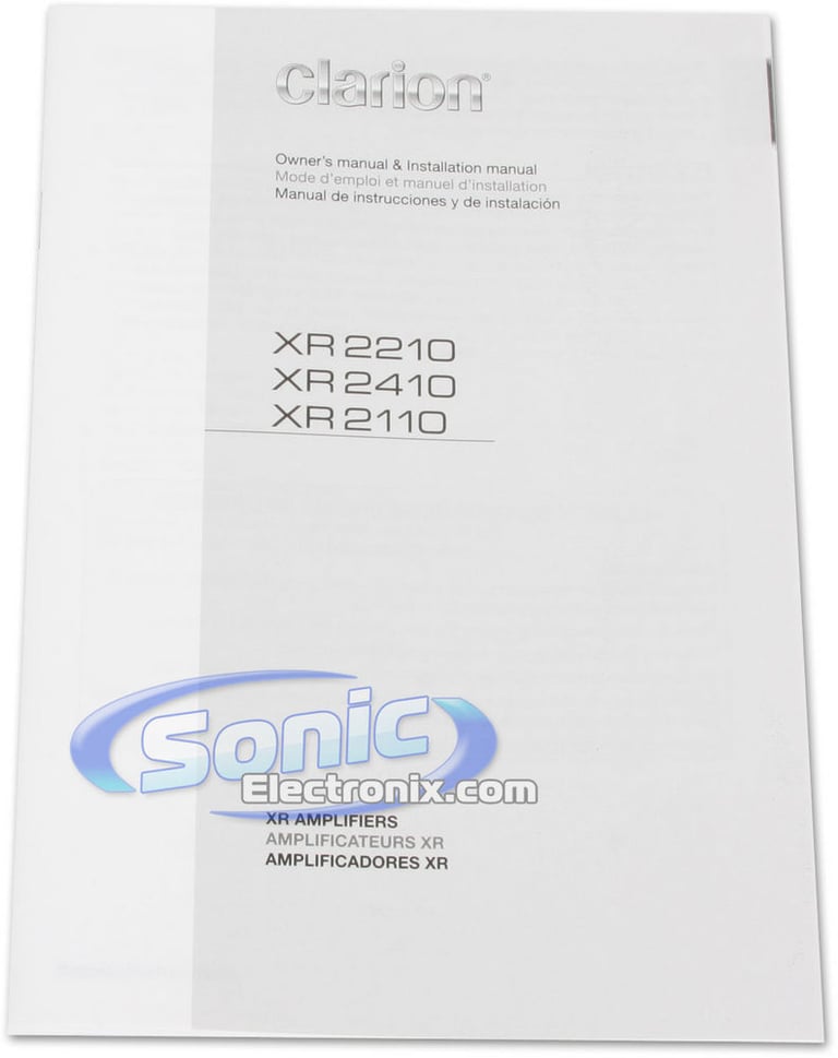 Clarion XR2210 Image 6