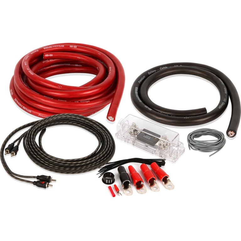 Hifonics ZXX-1200.1D 1200 Watt Zeus Amplifier + 4 Gauge Amp Kit Image 5