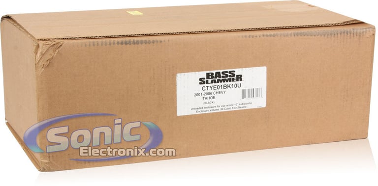 MTX Audio Thunderform CTYE01BK10U (Black, Unloaded) Image 8