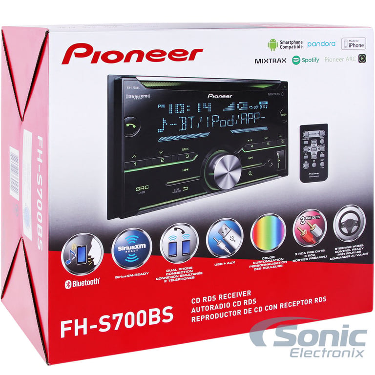 Pioneer FH-S700BS + SiriusXM Tuner Image 9