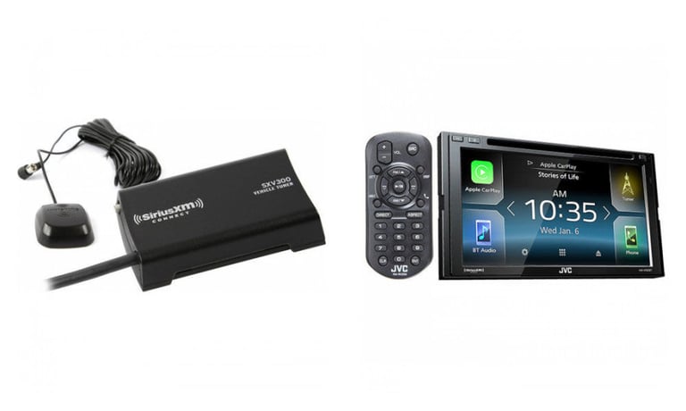 JVC KW-V830BT Android / Apple CarPlay Stereo + FREE SiriusXM SXV300v1 + 70$ Visa Image 1