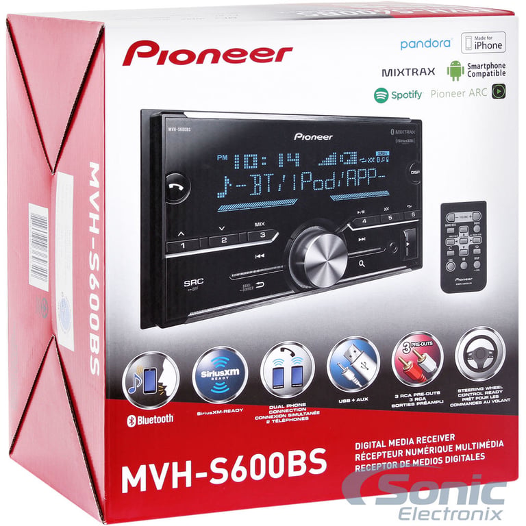 Pioneer MVH-S600BS + SiriusXM Tuner Image 5
