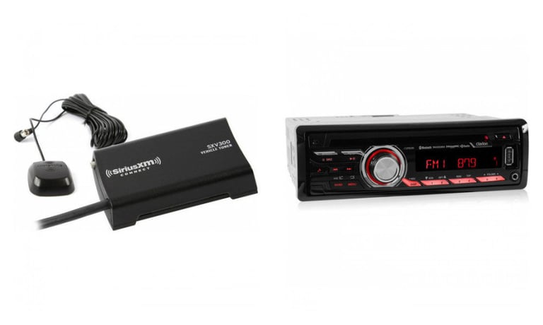 Clarion CZ505 + SiriusXM Tuner Image 1