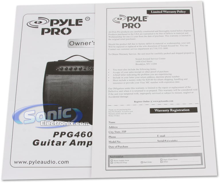Pyle Pro PPG460A (PPG-460A) Image 4