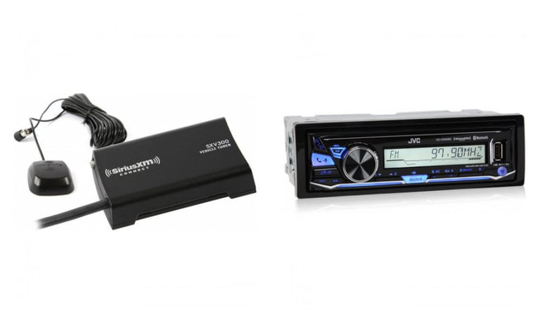 JVC KD-X33MBS + SiriusXM Tuner Image 1