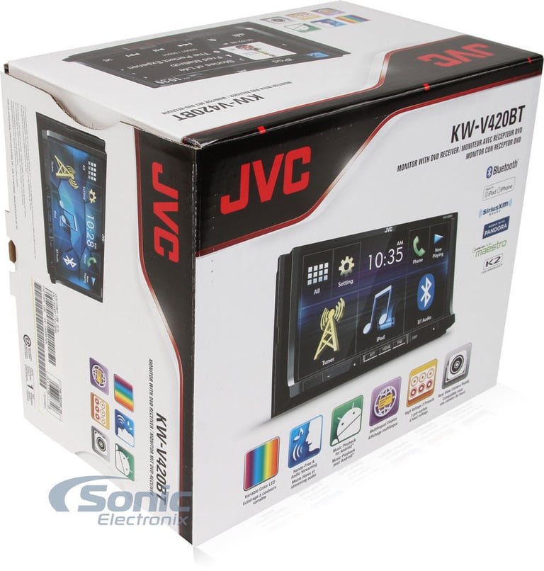 JVC KW-V420BT + FREE SiriusXM SXV300v1 + $70 Visa Card & 3 Months Service Image 30
