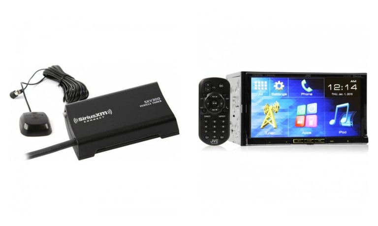 JVC KW-V51BT + FREE SiriusXM SXV300v1 + $70 Visa Card & 3 Months Service Image 1