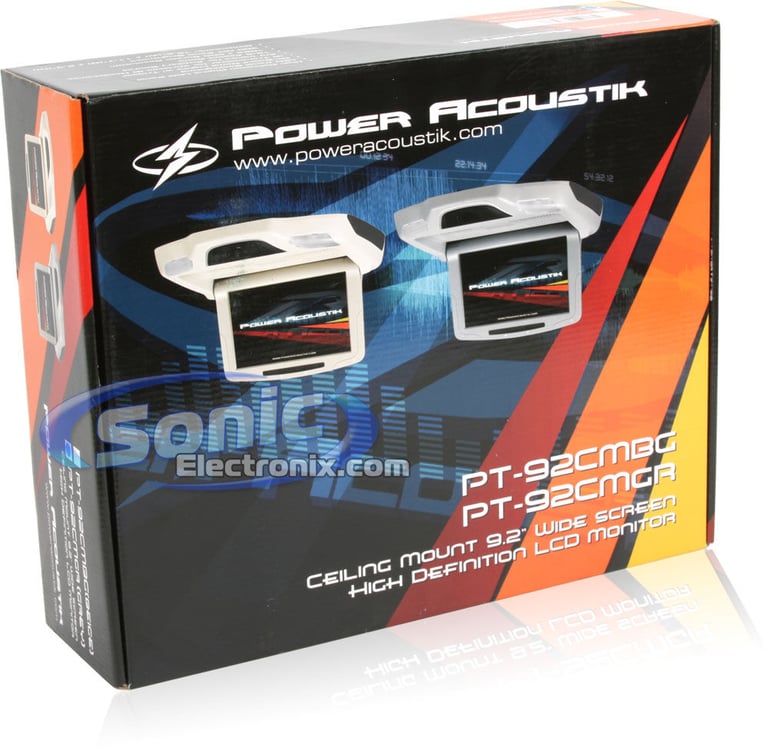 Power Acoustik PT-92CMGR (Gray) Image 7