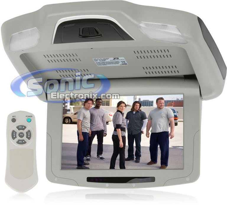 Power Acoustik PT-92CMGR (Gray) Image 1