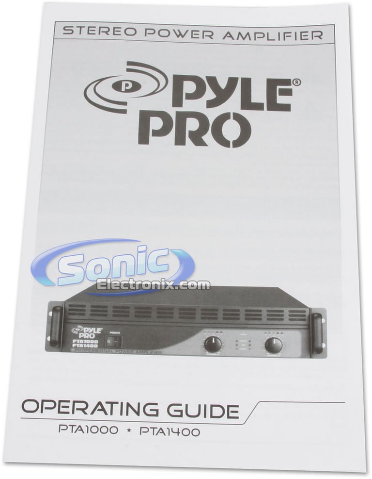 Pyle Pro PTA1000 (PTA-1000) Image 4