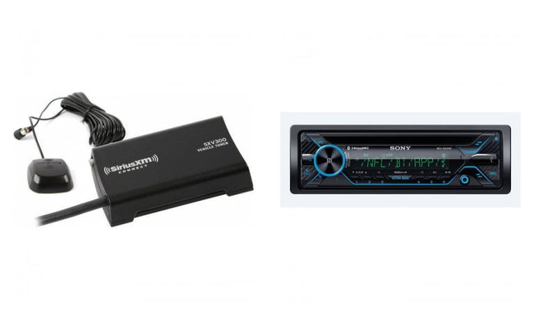Sony MEX-GS820BT + SiriusXM Tuner Image 1