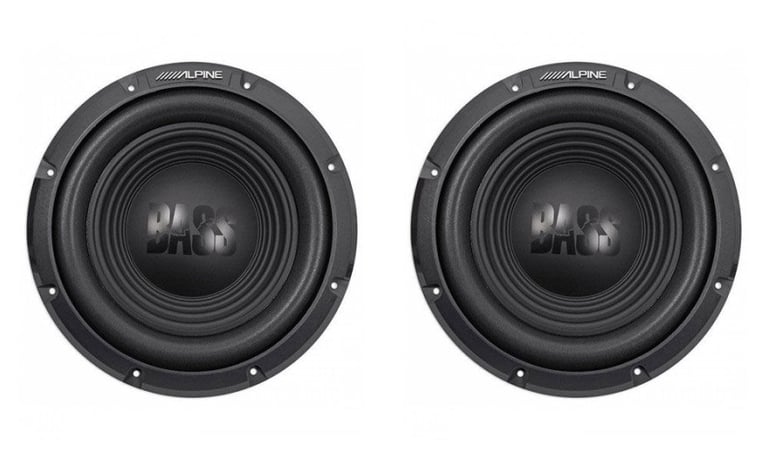 (2) Alpine W12S4 12" Bass Subwoofers Image 1