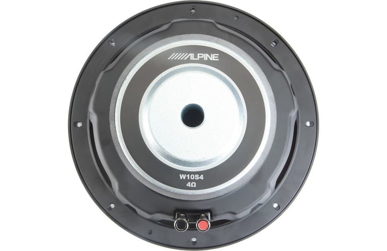 (2) Alpine W10S4 10" Bass Subwoofers Image 5