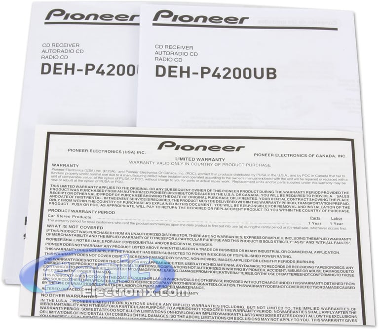 Pioneer DEH-P4200UB Image 7