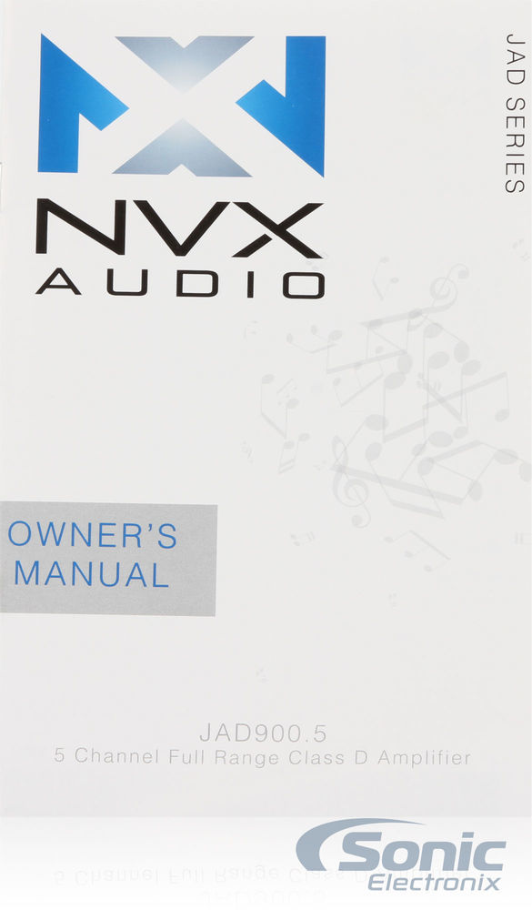 NVX JAD900.5 900W RMS 5-Channel Amplifier + 4 Gauge Wiring Kit + 1 Farad Cap Image 23