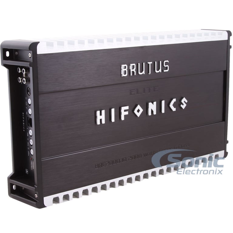 Hifonics BRE2000.1D 2000W Car Amplifier + 4 Gauge Amp Kit + 1 Farad Capacitor Image 3