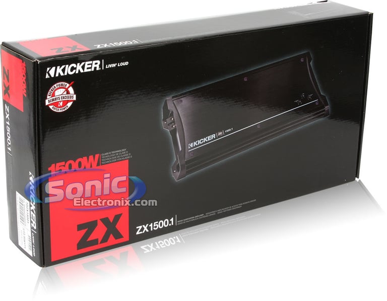 Kicker ZX1500.1 (10ZX1500.1) Image 9