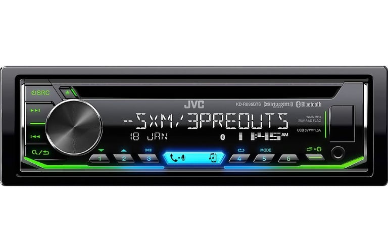 JVC KD-R895BTS and One Pair of Jensen JS265 Image 2