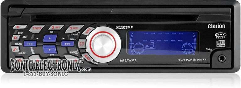 Clarion DXZ375MP Image 1