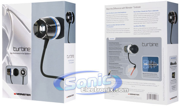 Monster Turbine (MH TRB IE) High-Performance In-Ear Speakers/Headphones Image 7