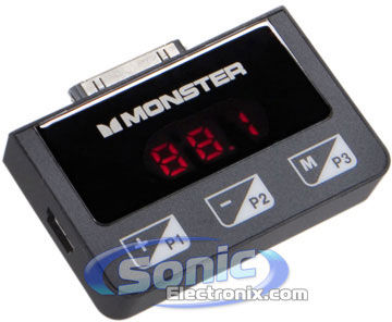 Monster Cable iCarPlay 300 (AI 300 FM-CH) Portable iPod/iPhone FM Transmitter Image 1